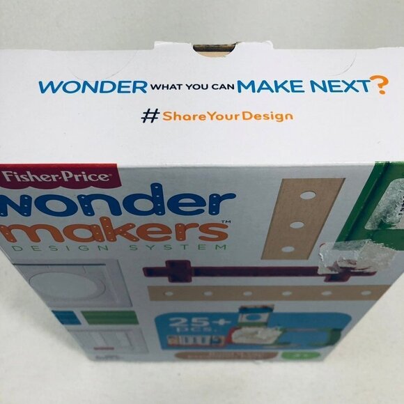 Fisher Price Wonder Makers 25+ Toy Design Creative Track Building Build Learning - Picture 11 of 12